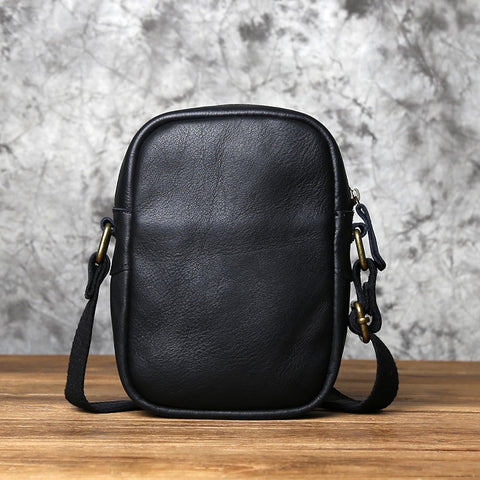 Retro Leather Men Shoulder Bag