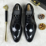 Genuine Leather Oxford Office Shoes