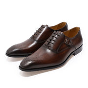 Elegant Men Genuine Leather Oxford Shoes