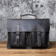 Retro Leather Men Handbag