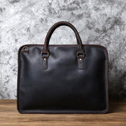 Luxury Briefcase Leather Handbag