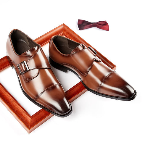 Luxury Male Breathable Oxfords Shoes