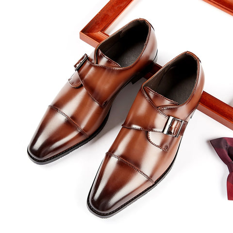 Luxury Male Breathable Oxfords Shoes