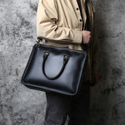 Luxury Briefcase Leather Handbag