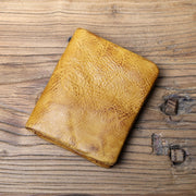 Men's Cowhide Retro Wallet