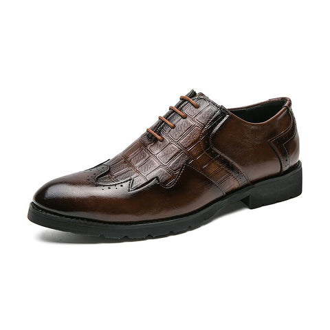 Men's Lace-up Wedding Party Shoes