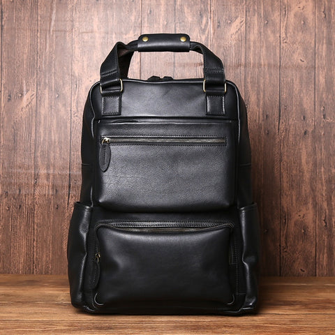 Leather Men's Backpack