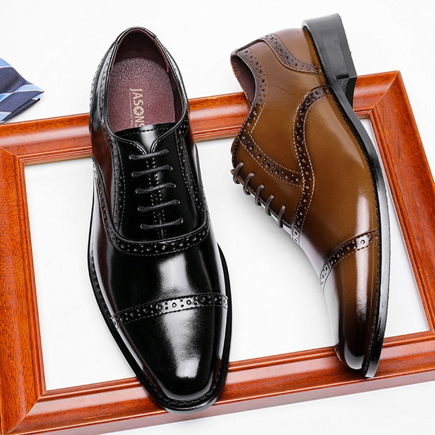 Men Cow Leather Formal Shoes