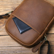 Retro Leather Men Shoulder Bag